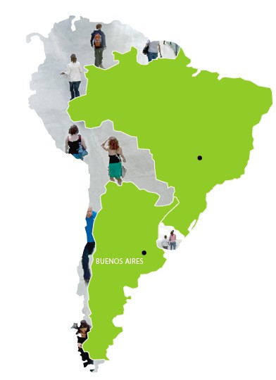 Présence de CNP Assurance en Amerique latine