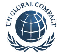 Logo of the United Nations Global Compact signed in 2003