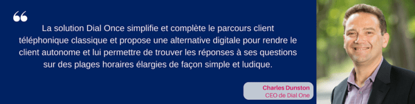 Photo de Charles Dunston accompagnée d'une citation