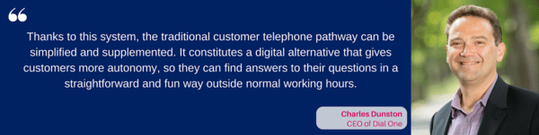 Picture of Charles Dunston with a quote